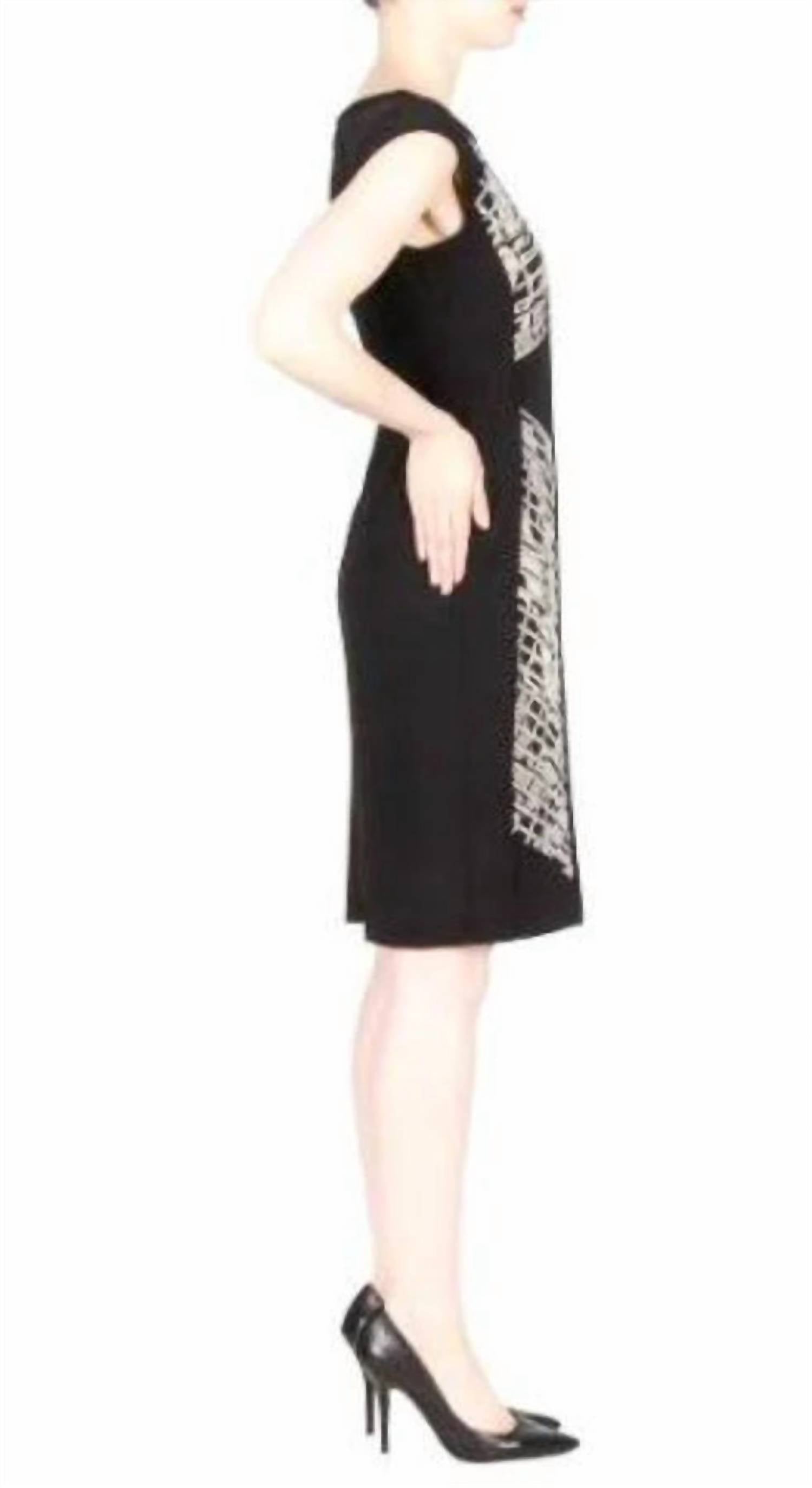 Mesh Panel Dress
