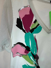 600 West - Women's Placed Floral Print Top
