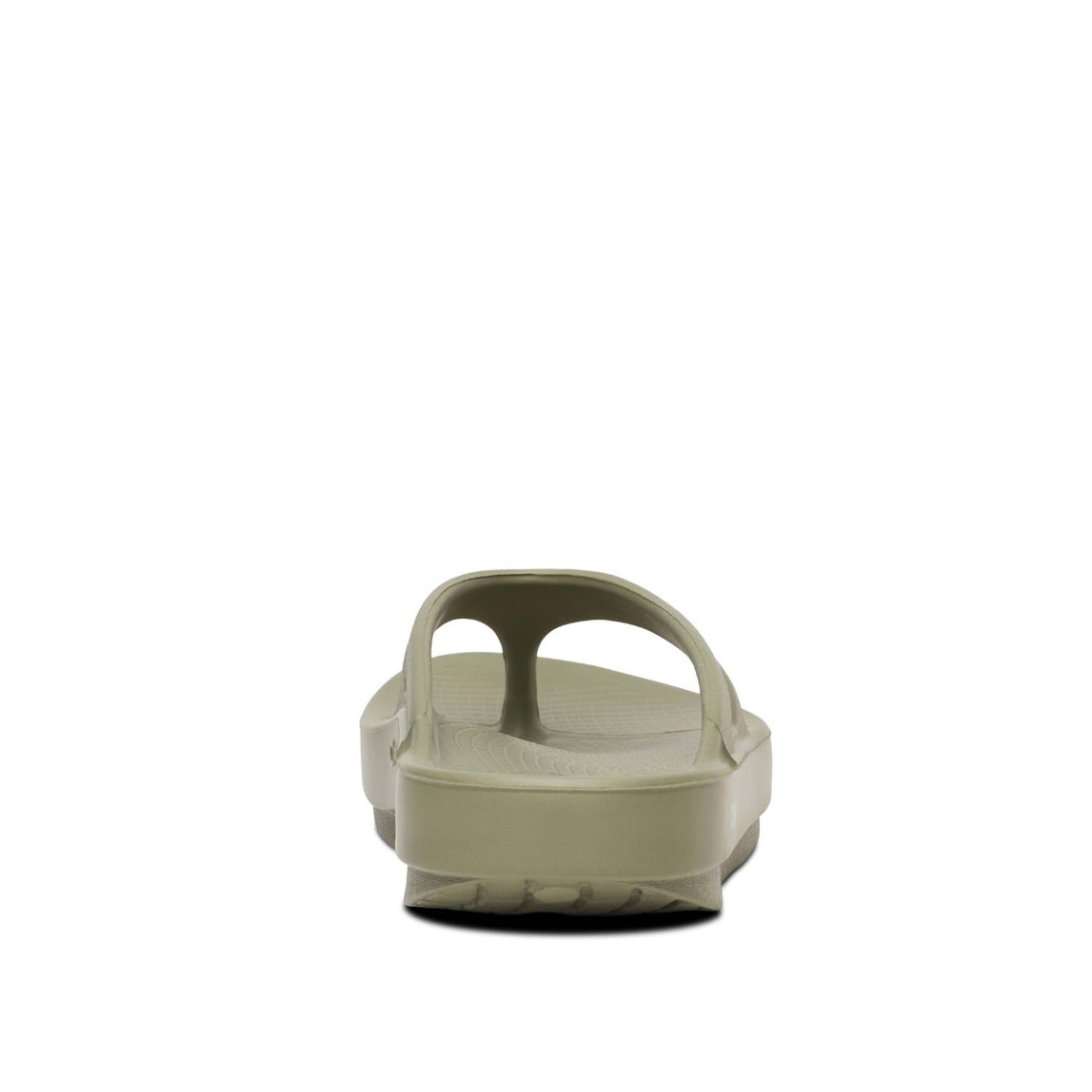 OOFOS Unisex Original Thong Flip Flop in forest green - women's shoe - view 5