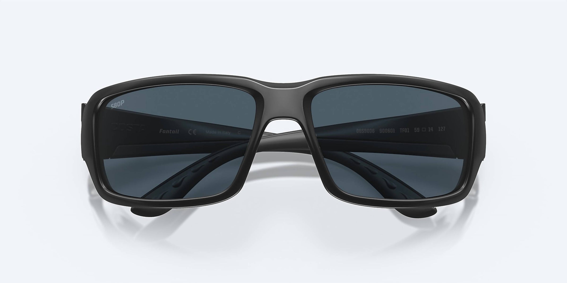 Costa Del Mar - Men's Fantail Polarized Sunglasses 9006 - 01 - 59