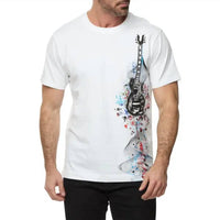 Robert Graham - Rockstar Rhythm Cotton Graphic T-shirt