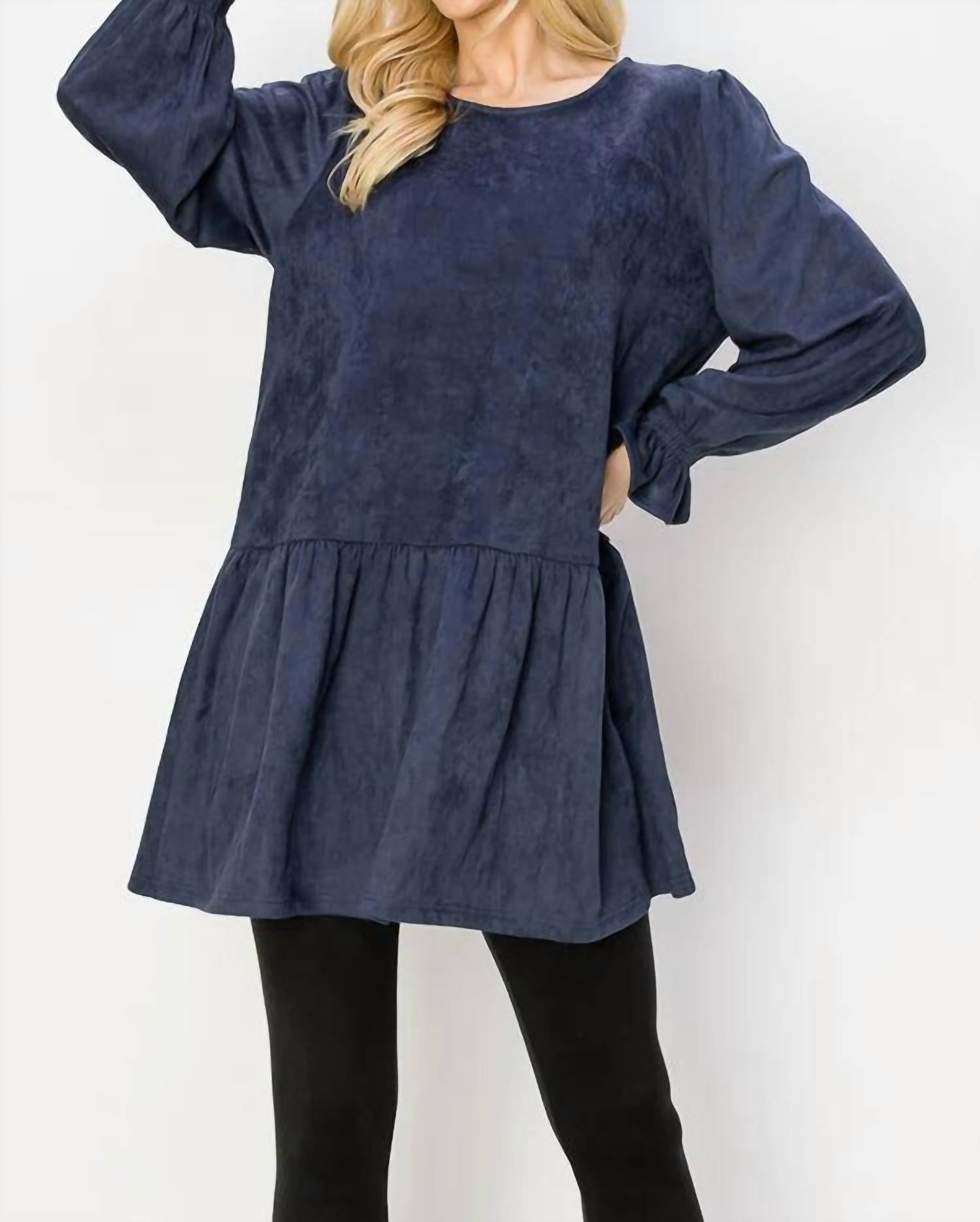 Joh - Alize Stretch Suede Tunic Dress