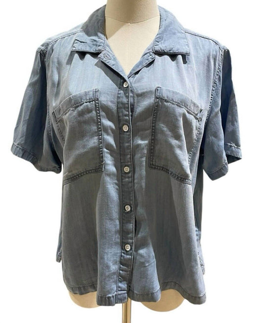 Lola River - Women's Blake Chambray Short Sleeve Top