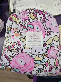 Charlies Project - Girl's Garden Kitty Crib Sheet