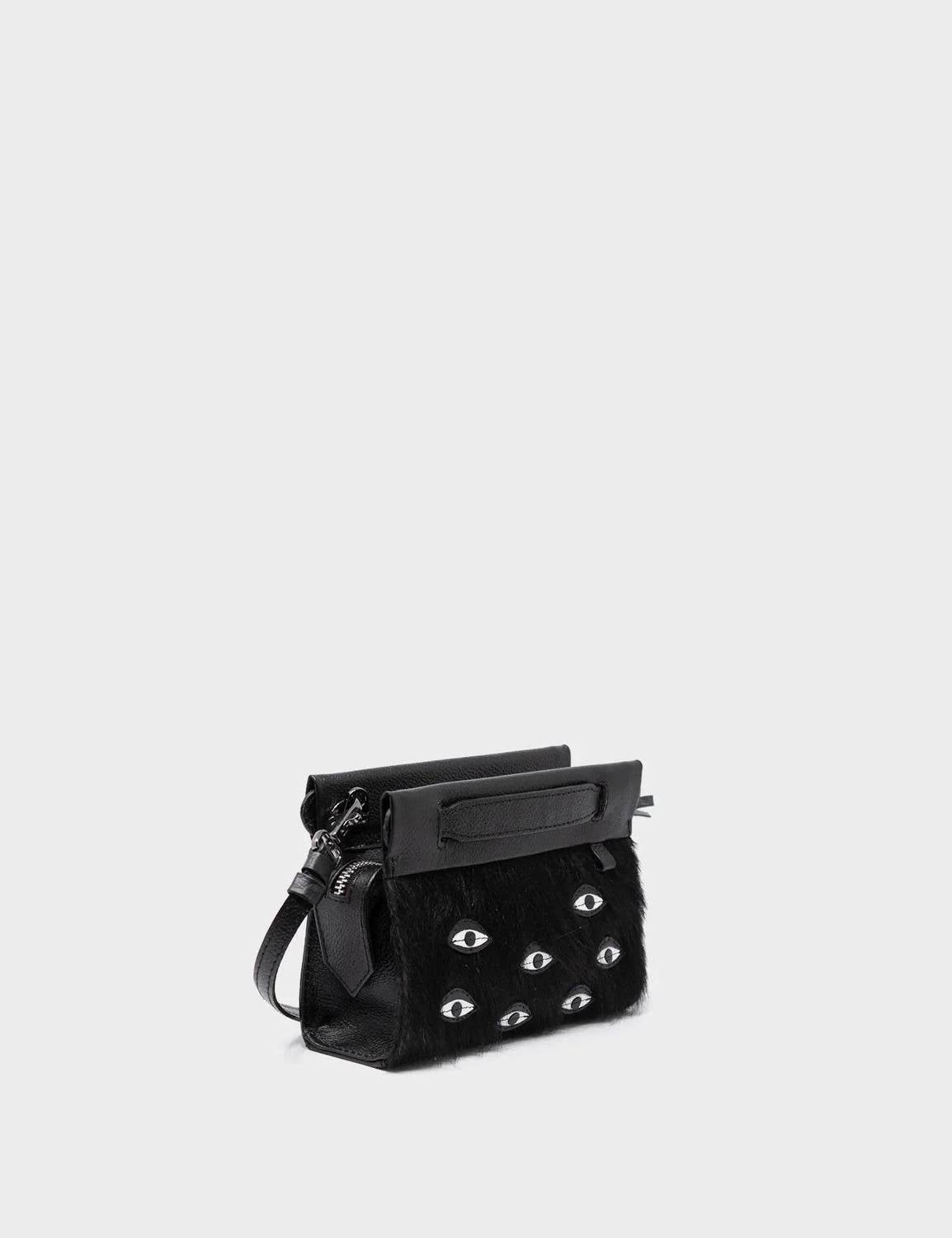 Min & Mon - Women's Vali Crossbody Micro Leather Bag