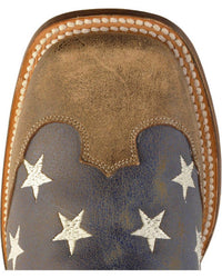 Roper - Men's Waving The Flag 13" Square Toe Cowboy Boots
