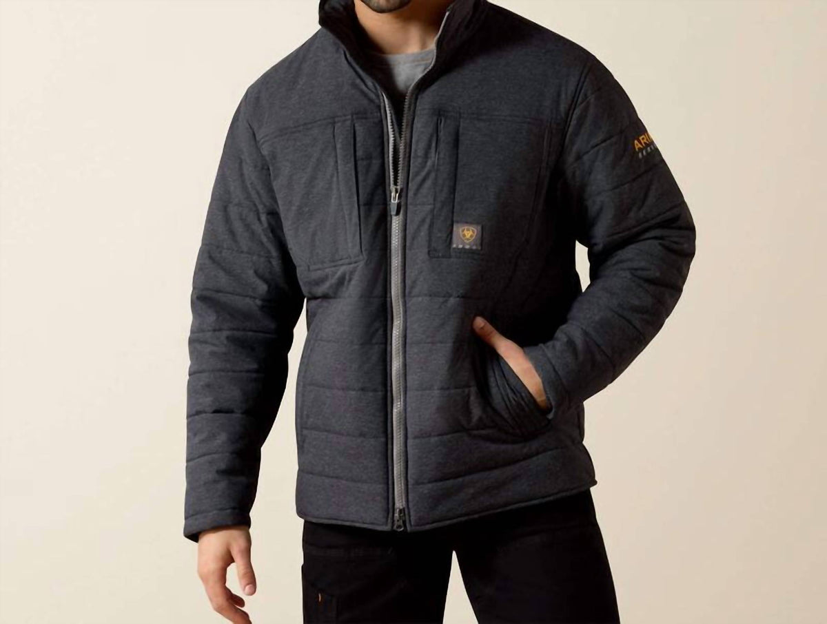 Ariat - Rebar Valiant Stretch Canvas Insulated Jacket - Plus