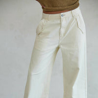By Together - Costa Blanca Denim Straight Leg Pants