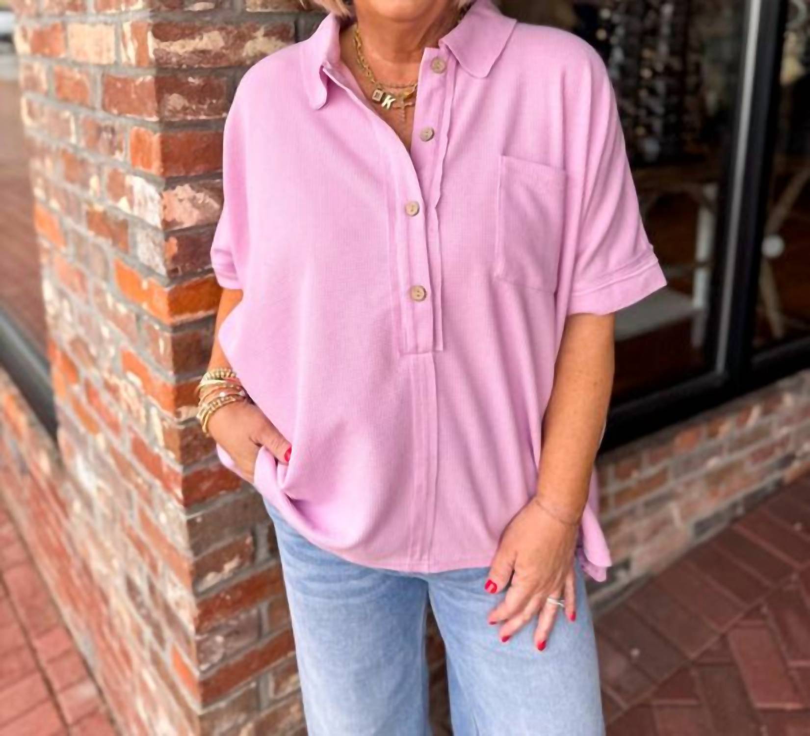 Umgee - Button Up Top