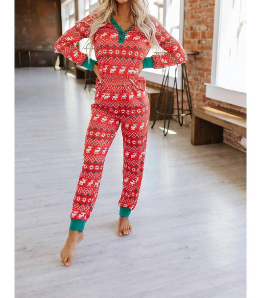 Liam & Company - Nordic Christmas Pajama Set