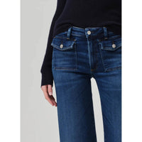 Citizens Of Humanity - Raven Patch Pocket Wide Leg Jean