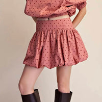 Glam - Polka Dot Balloon Skort
