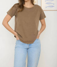 Blu Pepper - Reilly Exposed Seam Knit Top