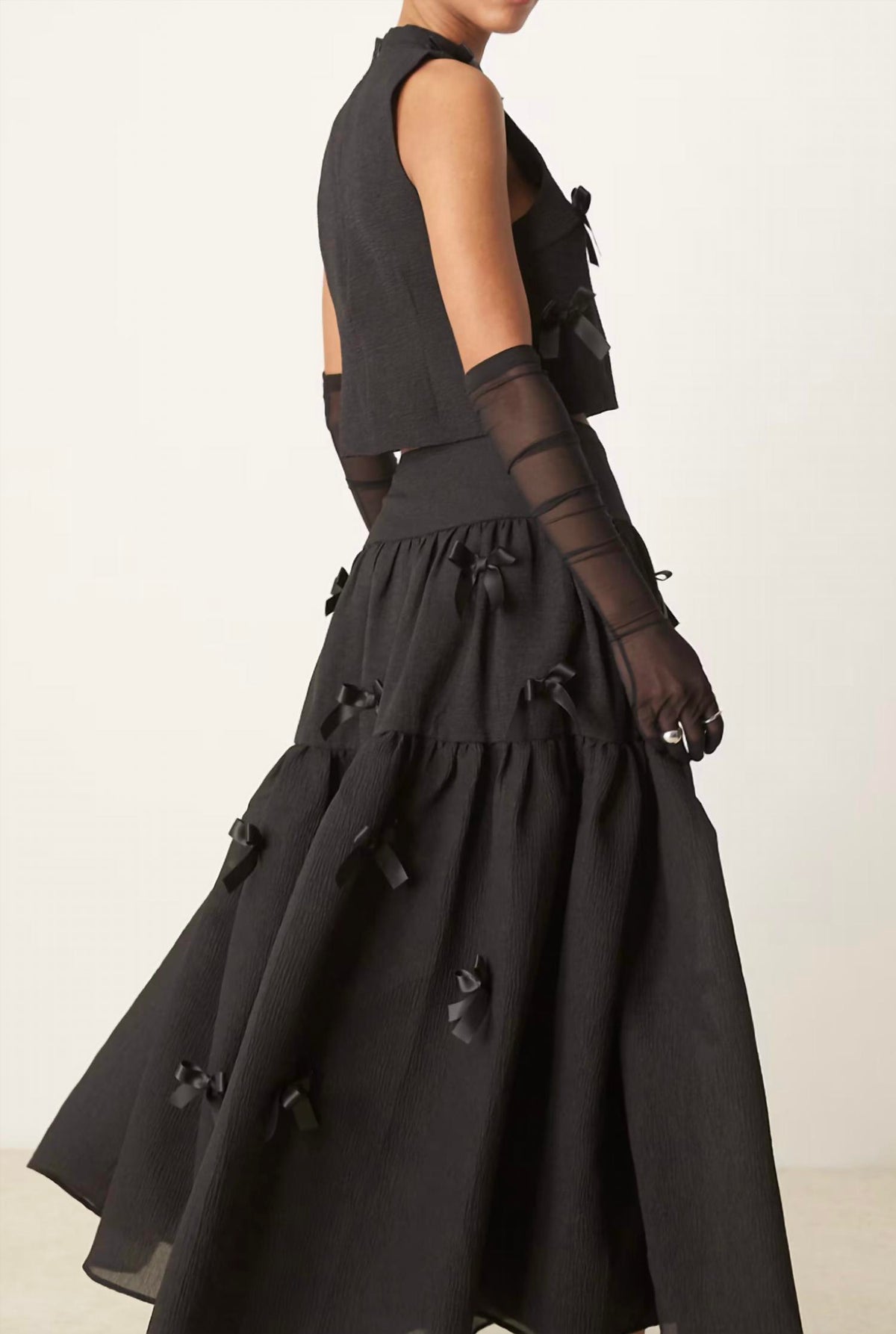 Sister Jane - Birdie Bow Midi Skirt