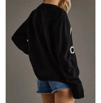 Panache Apparel - Whiskey Long Sleeve Sweater