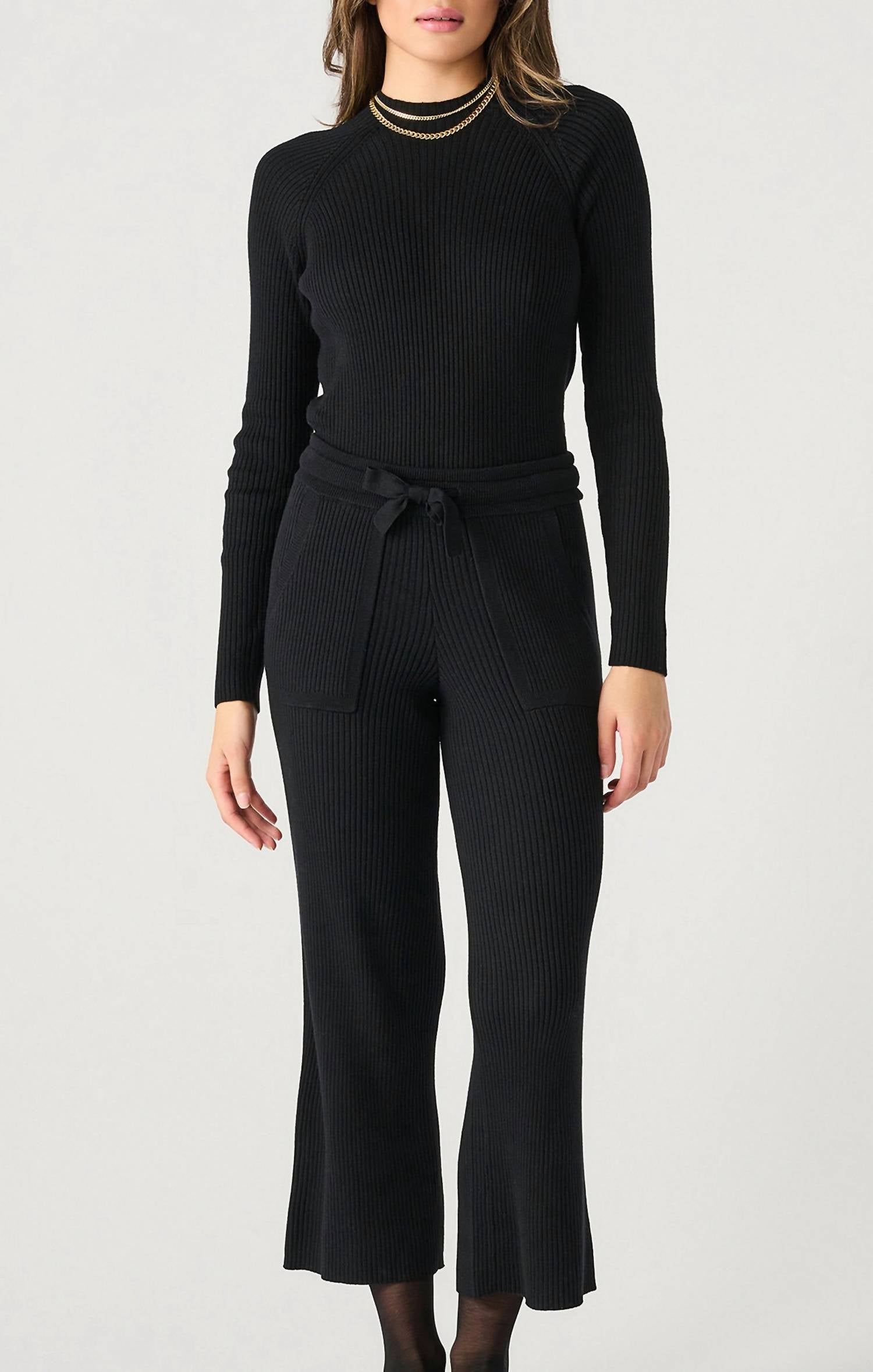 Dex - RIBBED SWEATER PANTS