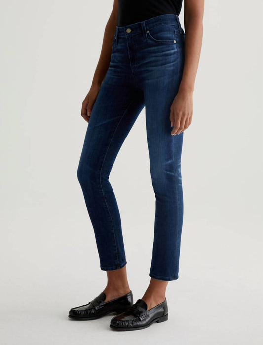 Ag Jeans - Mari Ag-ed™ Mid-rise Slim Straight Leg Denim