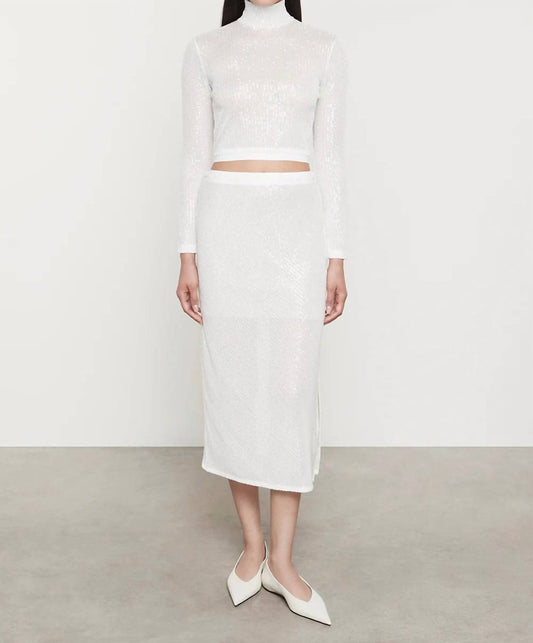 Enza Costa - Sequin Bias Skirt