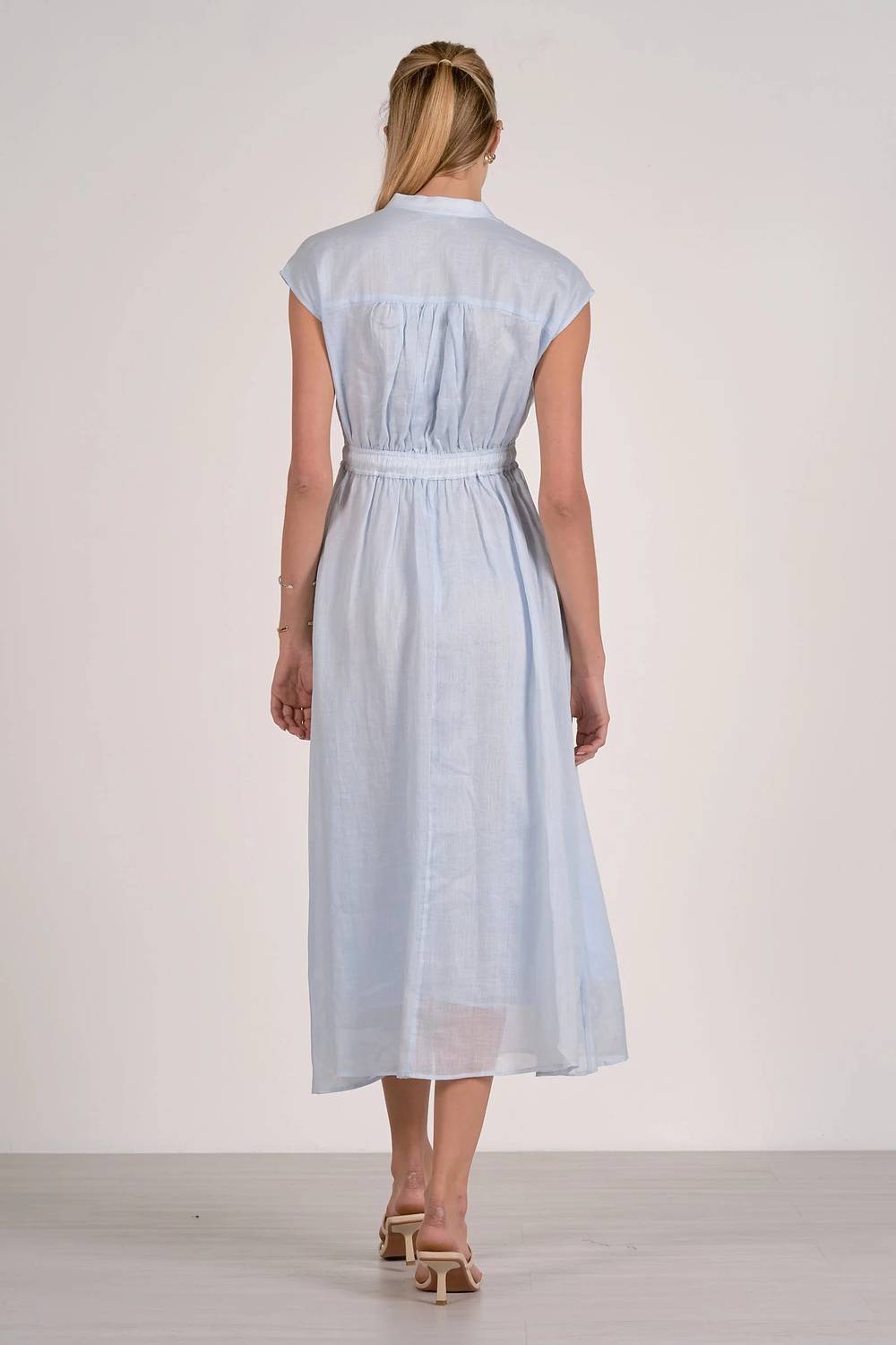 Elan - Chateau Days Tie Waisted Dress