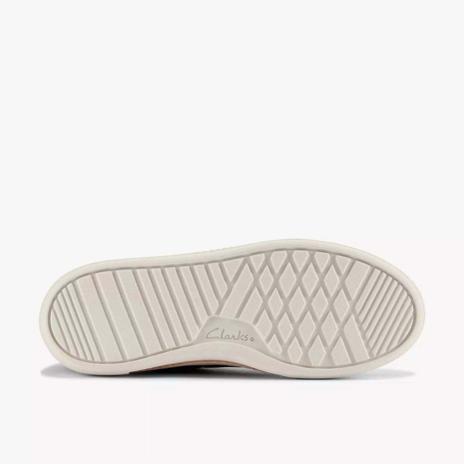 Clarks Women's Hollyhock Walk Shoe in navy nubuck - women's sneaker - alternate view