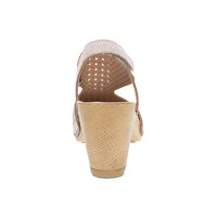 dansko Women's Teagan Slingback Sandal in white - women's heels - view 5