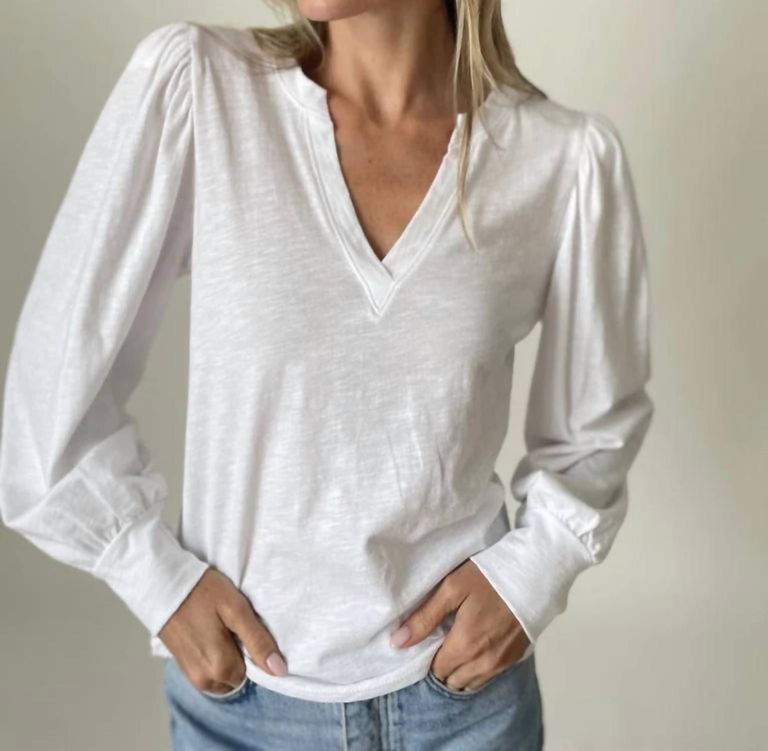 Six/Fifty - Kira V-neck Top
