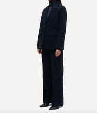 SAMSOE Saramony Corduroy Blazer in salute - women's jacket - alternate view