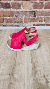 Corkys Footwear - Pose Wedge Red