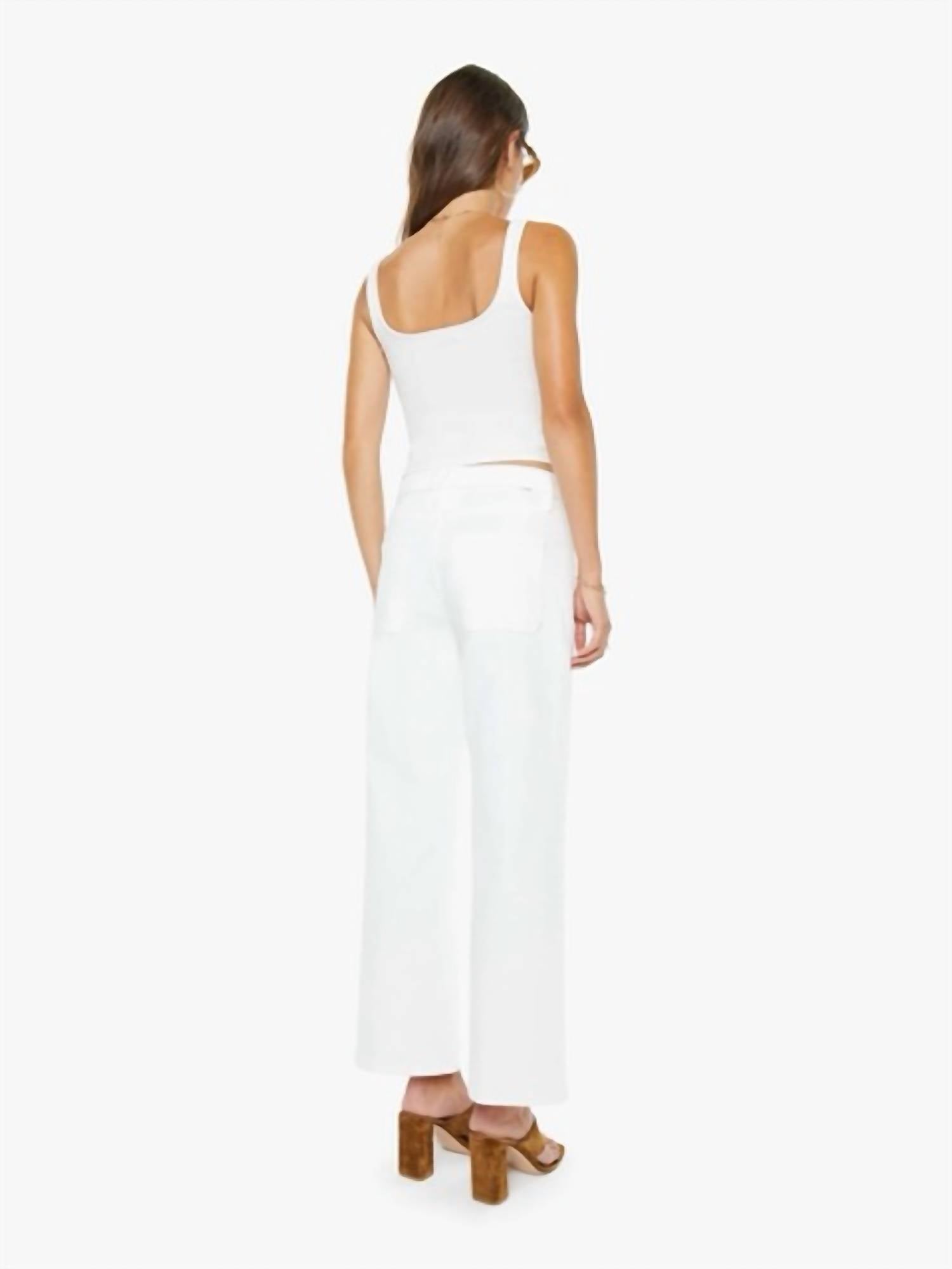 Mother - Patch Pocket Mid Rise Maven Ankle Jeans