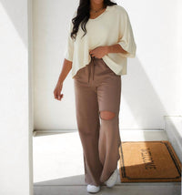 Hailey & Co - Brianna Boxy Crop Top