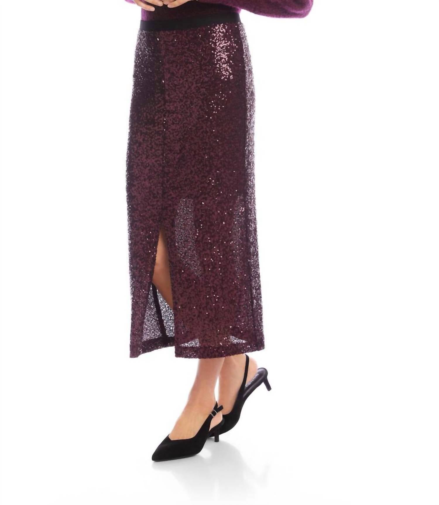 Karen Kane - Sequin Midi Skirt