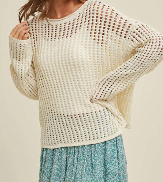 Wishlist - Open Knit Sweater