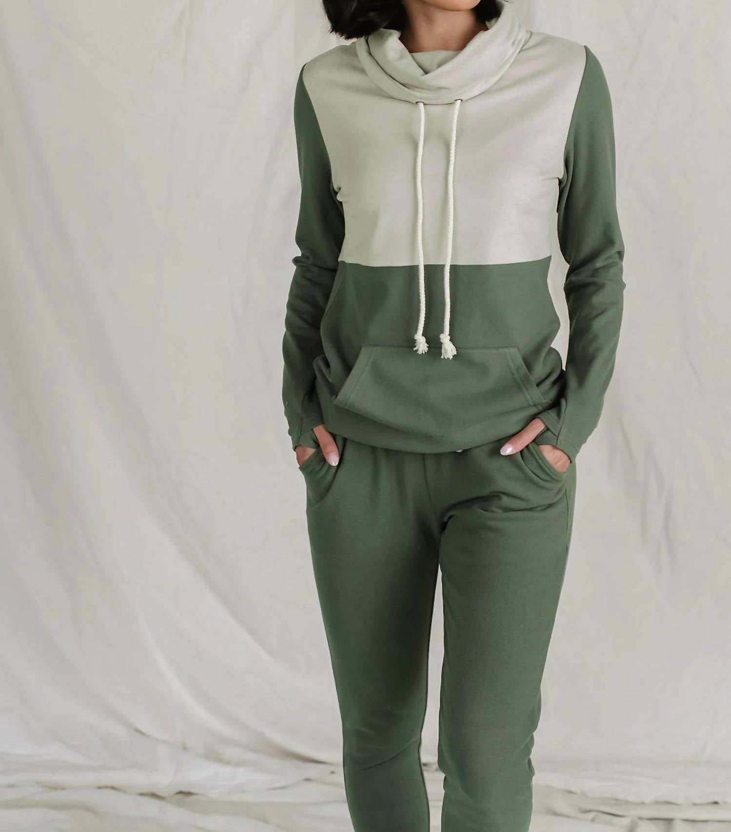 Ampersand Ave - Performance Fleece Cowlneck Sweatshirt