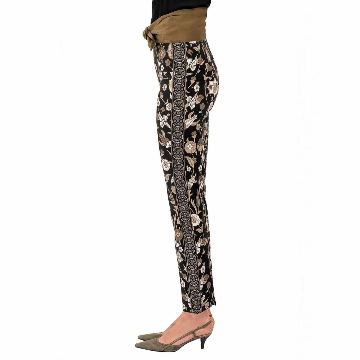 Gretchen Scott - Gripless Midnight Garden Pull On Pant