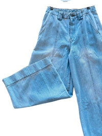 Entro - Women's Denim Wide Leg Jeans
