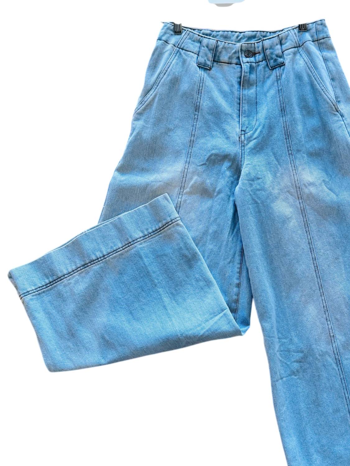 Entro - Women's Denim Wide Leg Jeans
