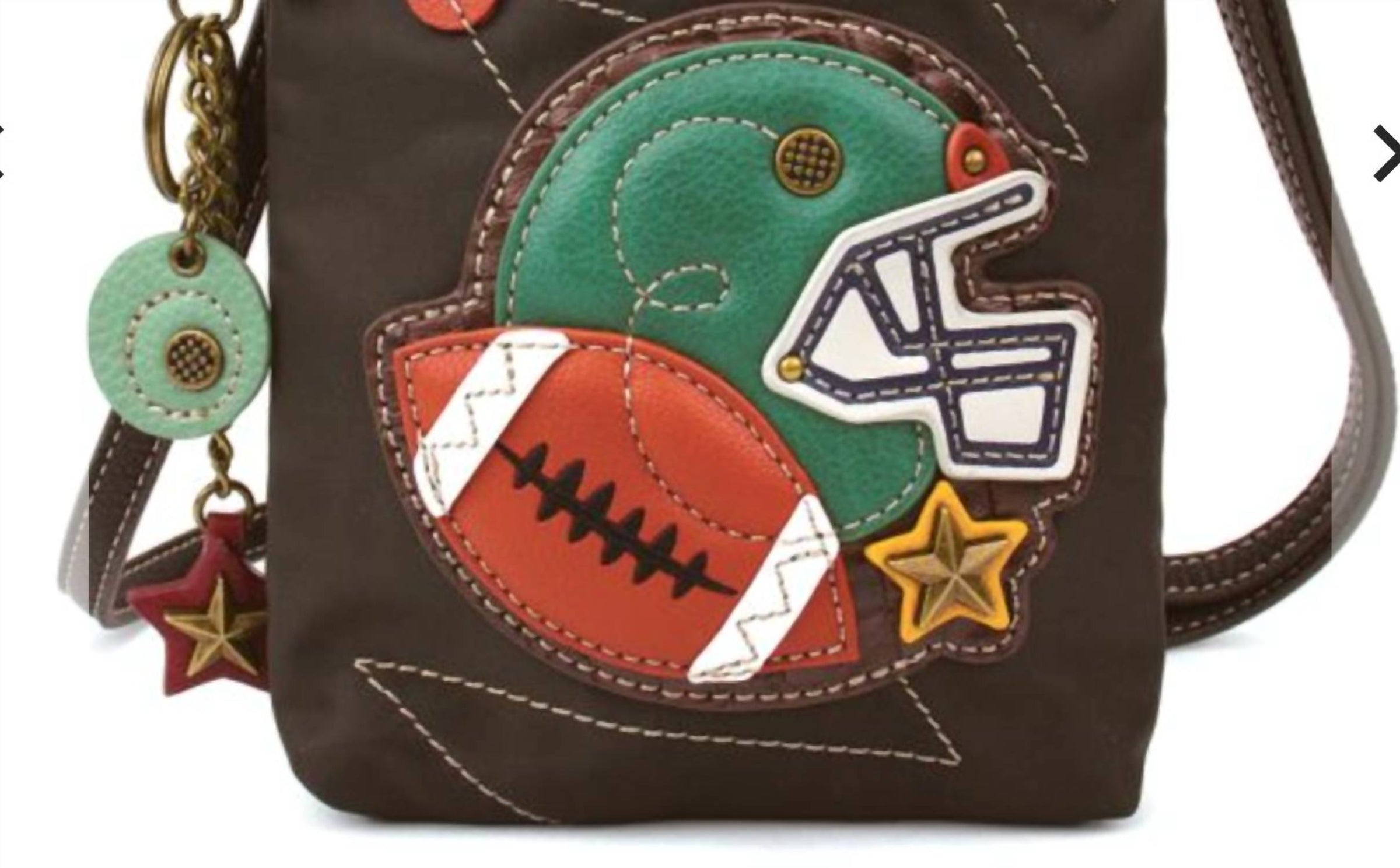 Chala - Women's Football Cellphone Crossbody Handbag