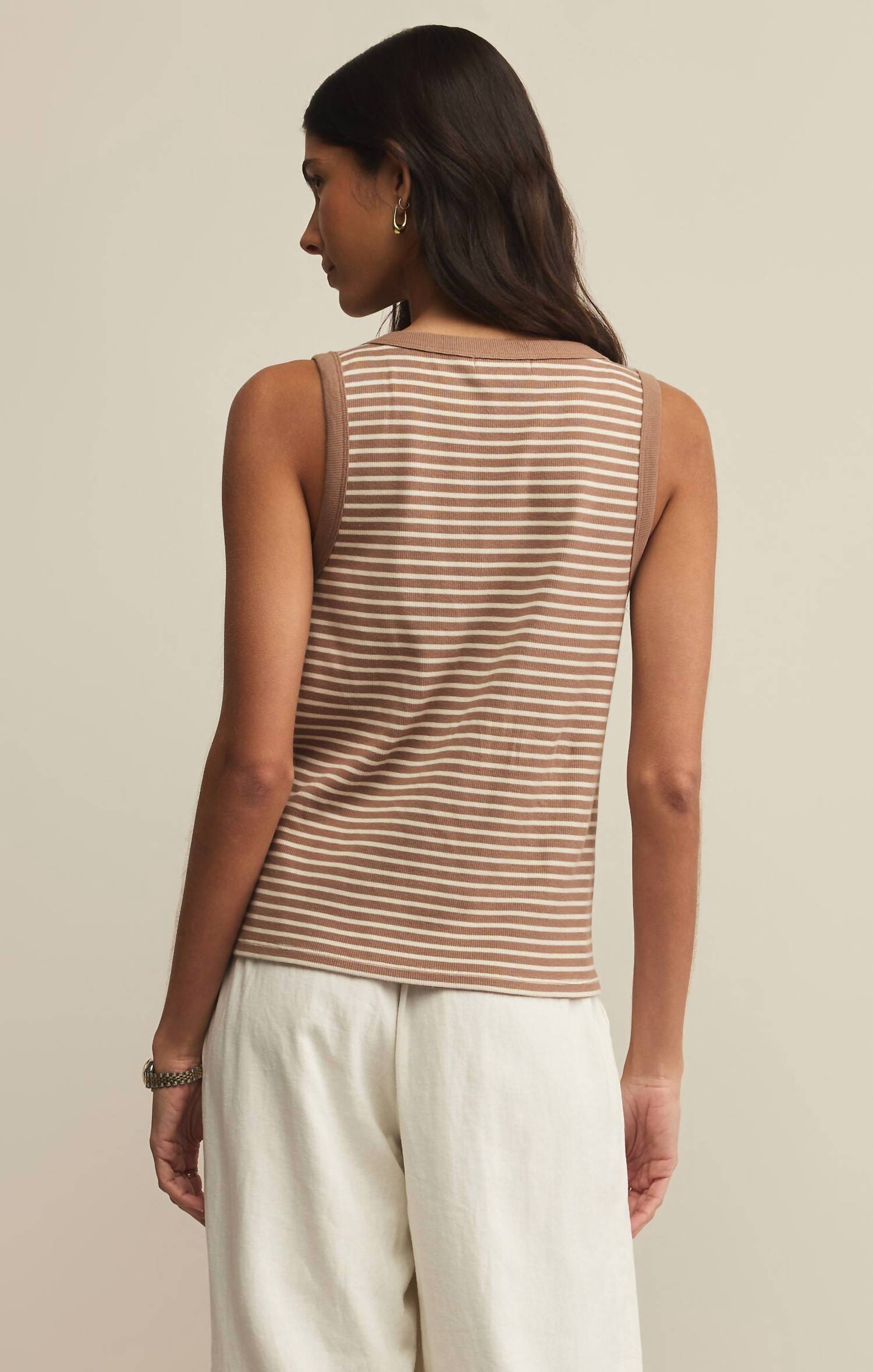 Z Supply - Elin Stripe Rib Tank Top