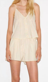 Deiji Studios - Placket Short Set