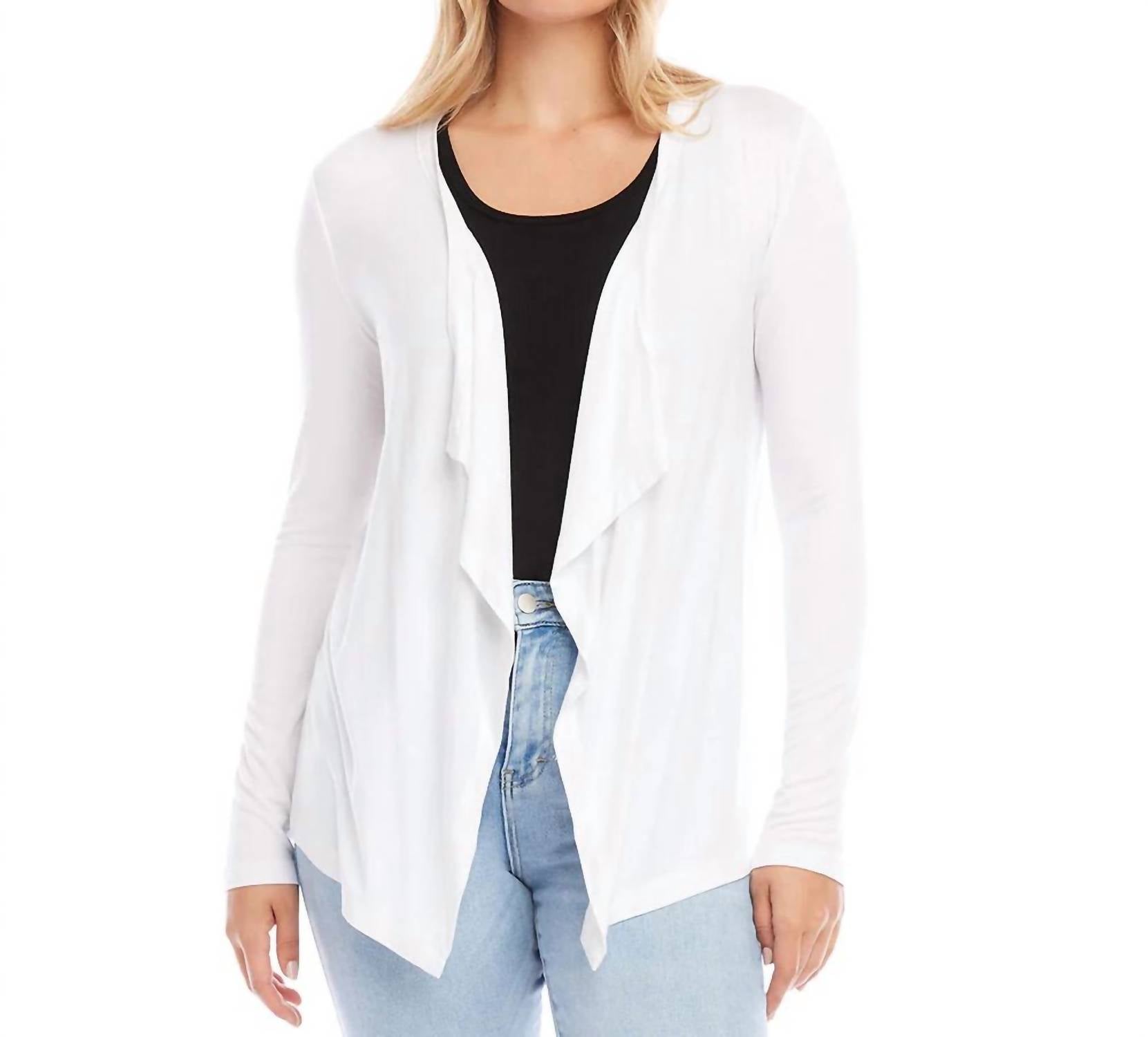 Karen Kane - Poppy Open-front Cardigan