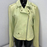 Theory - Women's Lamb Leather Biker Jacket