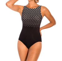 Miraclesuit Regatta Underwire High Neck One Piece Swimsuit in diamond mine - women's swimwear