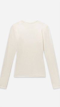 Frame - Women's The Mesh Polka Dot Top