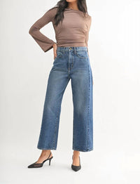Just Black Denim - Twist Barrel Jean