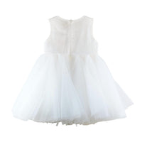 Doe A Dear - Girls Floral Embroidered Sheer Dress