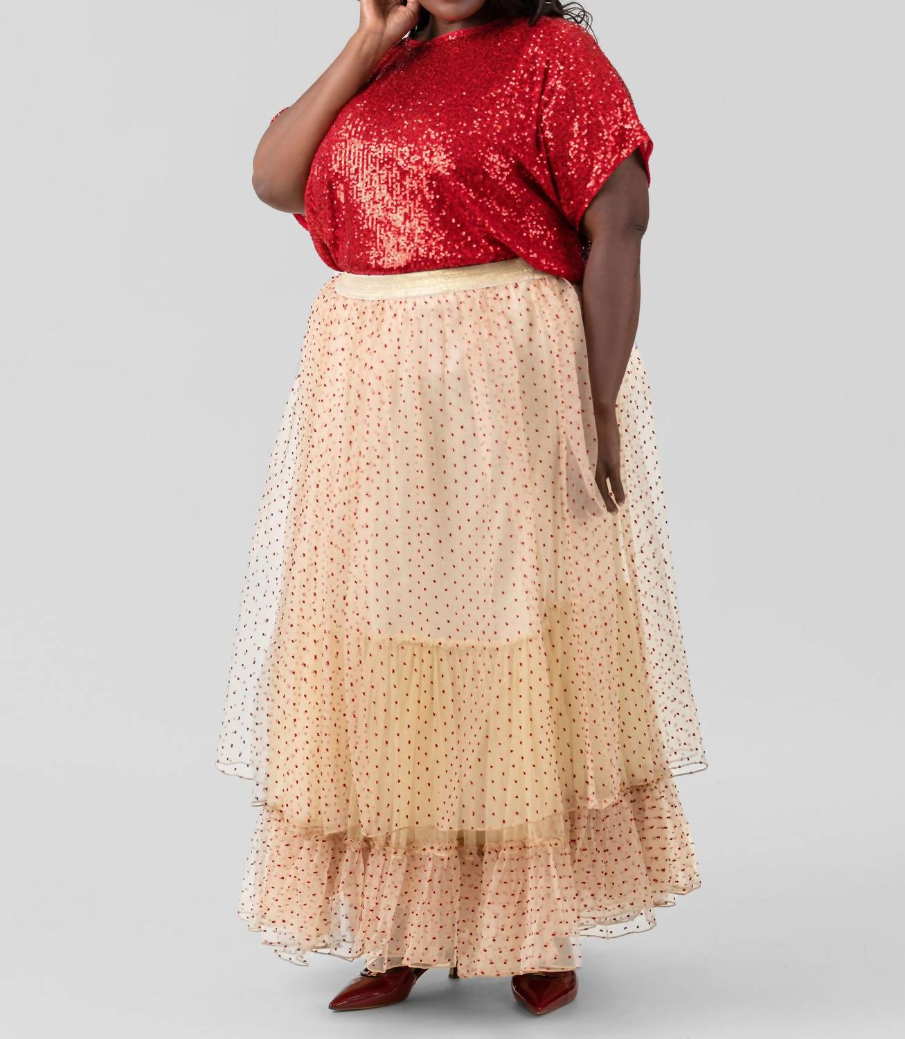 -Bl^Nk- - Tilly Maxi Skirt - Plus