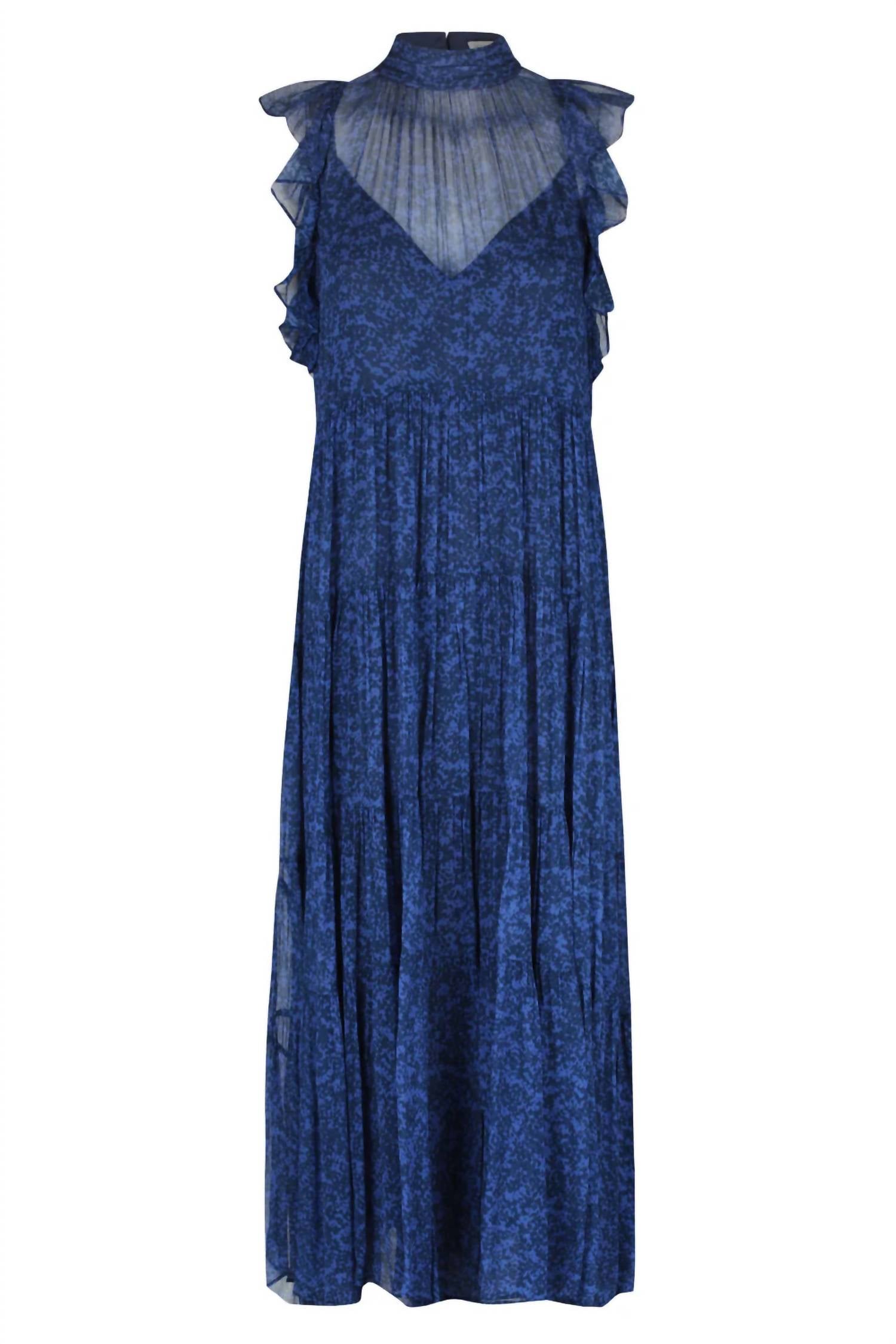 Shona Joy - SALDANHA HIGH NECK TIERED MAXI DRESS