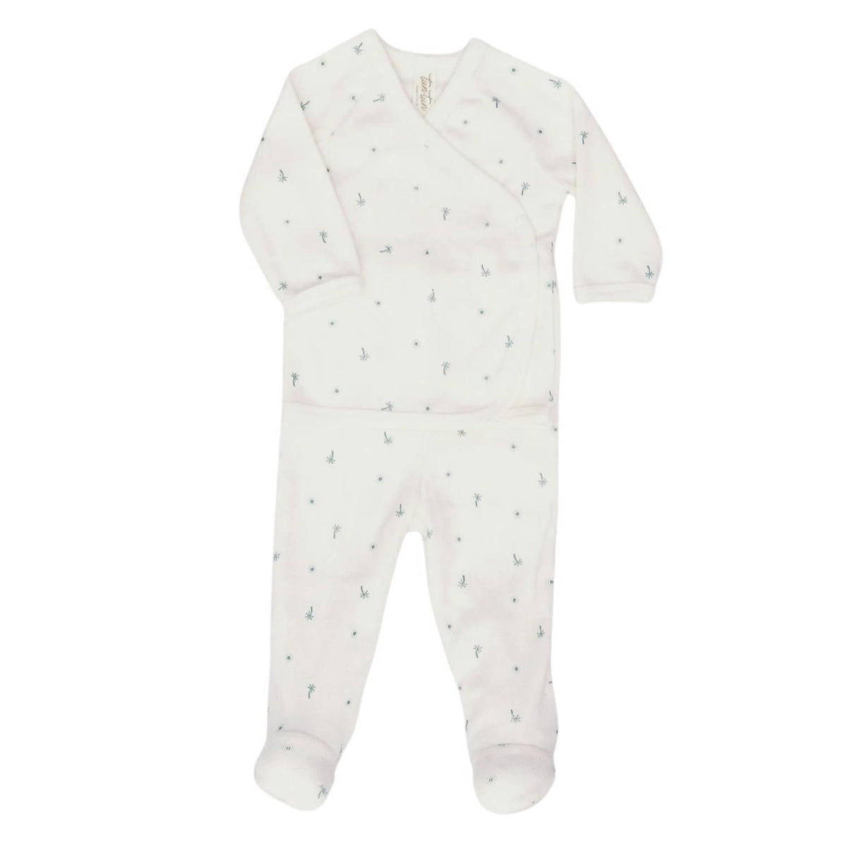 Tun Tun - Boys Pointelle Kimono Set