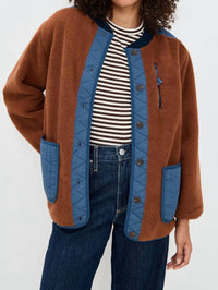 The Great Outdoors Plush Tundra Jacket in chocolate - women's jacket - view 4