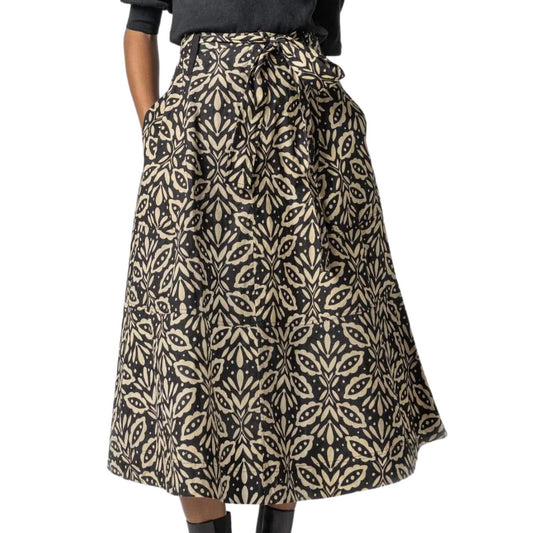 Lilla P - Belted Midi Skirt